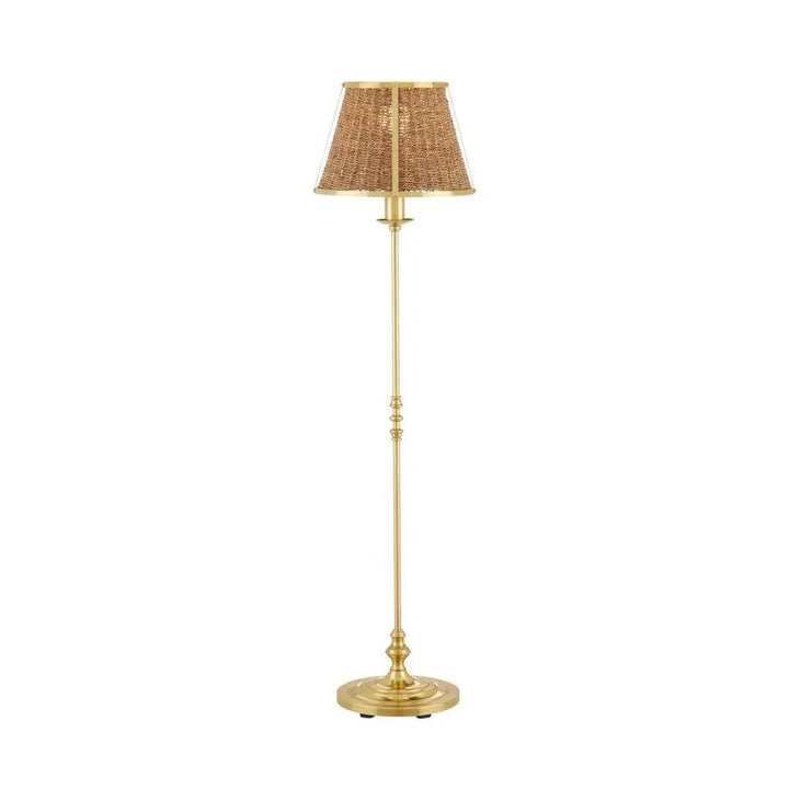 Deauville Floor Lamp-Floor Lamps-Currey & Co-LOOMLAN