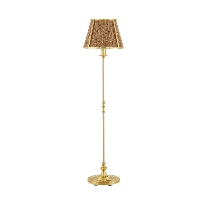 Deauville Floor Lamp-Floor Lamps-Currey & Co-LOOMLAN