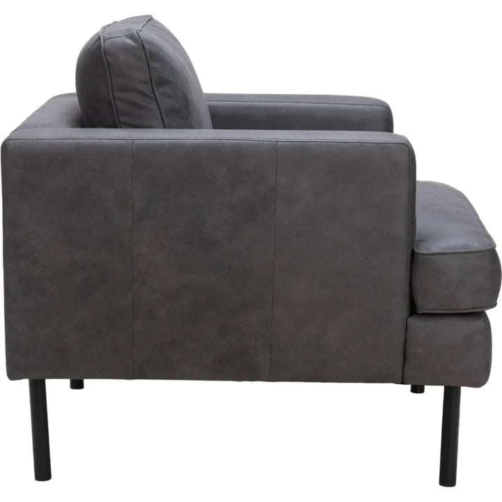 Decade Armchair Vintage Gray - LOOMLAN - Zuo Modern - Club Chairs