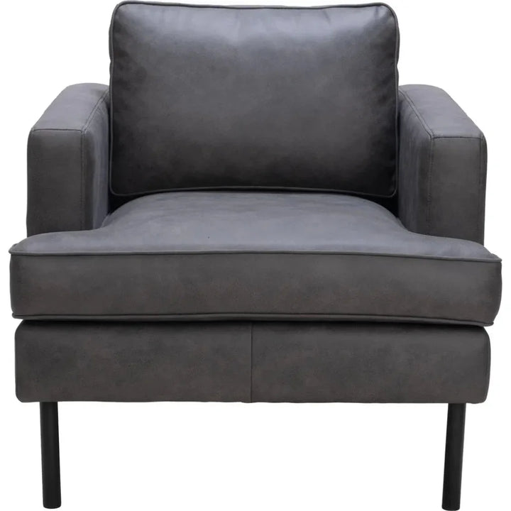 Decade Armchair Vintage Gray - LOOMLAN - Zuo Modern - Club Chairs