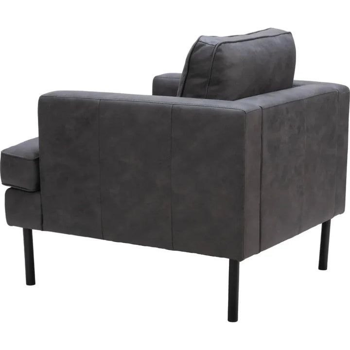 Decade Armchair Vintage Gray - LOOMLAN - Zuo Modern - Club Chairs