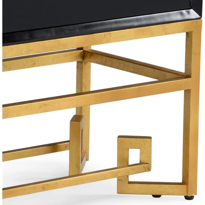 Decker Metal Based Black Cabinet - LOOMLAN - Chelsea House - Accent Cabinets