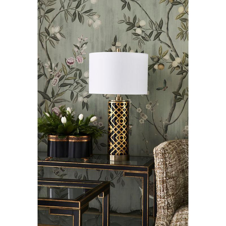 Decker Wood Framed Rectangular Side Table - LOOMLAN - Chelsea House - Side Tables