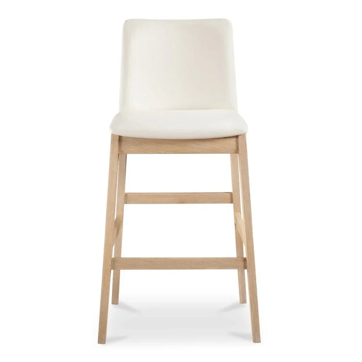 Deco Natural Oak Frame Barstool - LOOMLAN - Moe's Home - Bar Stools