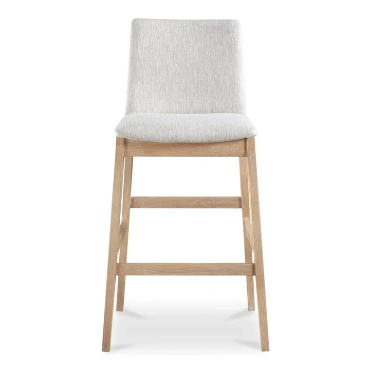 Deco Natural Oak Frame Barstool - LOOMLAN - Moe's Home - Bar Stools