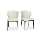 Delaney Contemporary Dining Chair Set of 2-Dining Chairs-Moe's Home-LOOMLAN