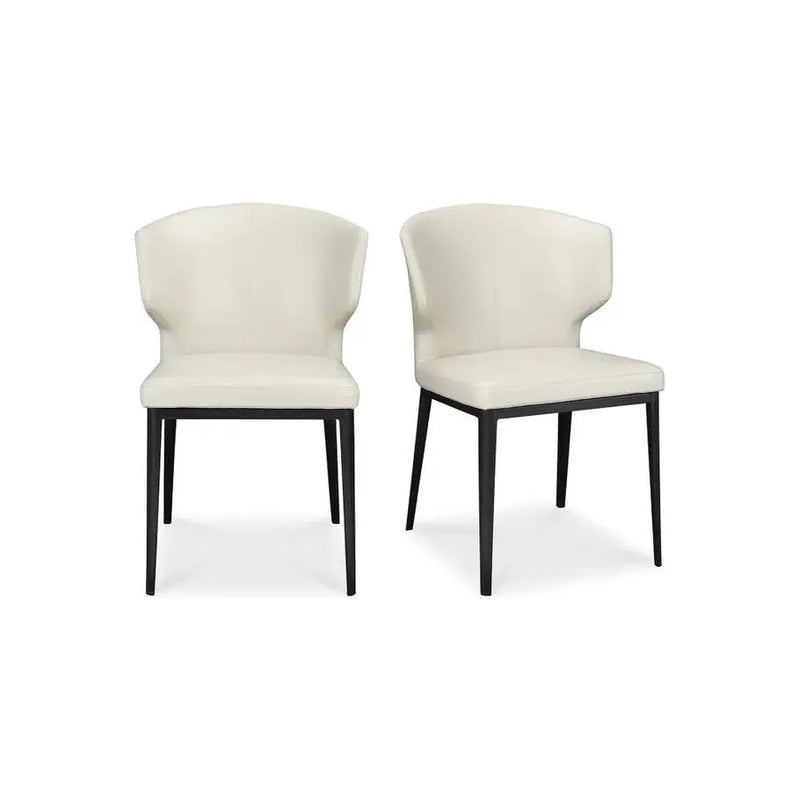 Delaney Contemporary Dining Chair Set of 2-Dining Chairs-Moe's Home-LOOMLAN