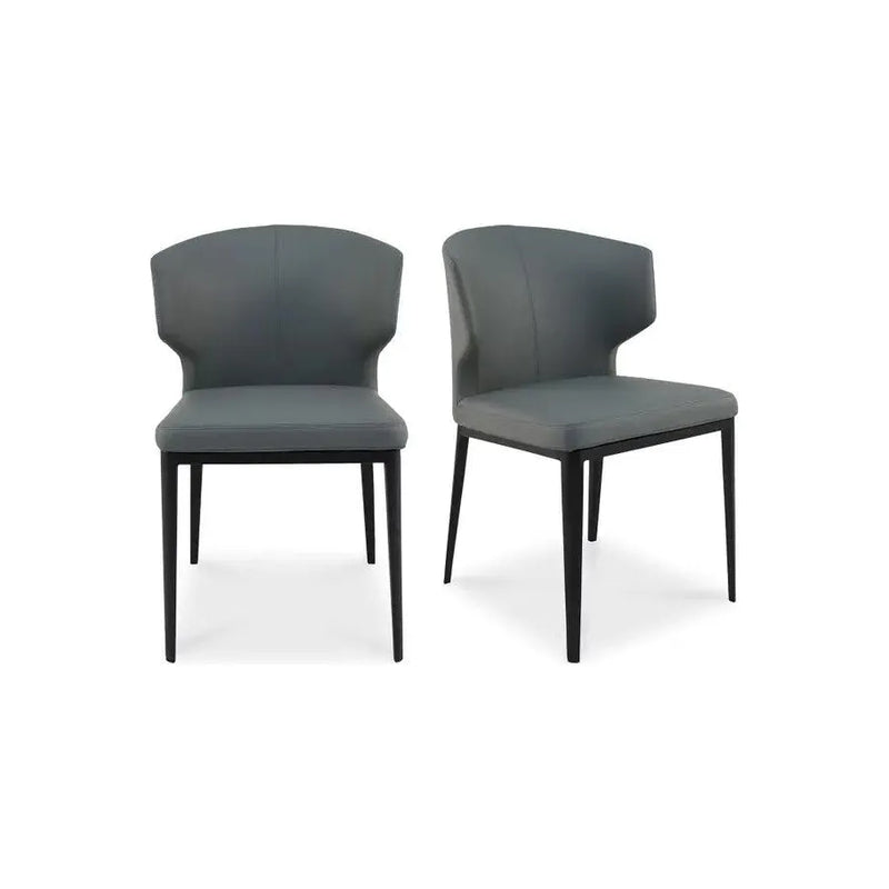 Delaney Contemporary Dining Chair Set of 2-Dining Chairs-Moe's Home-LOOMLAN