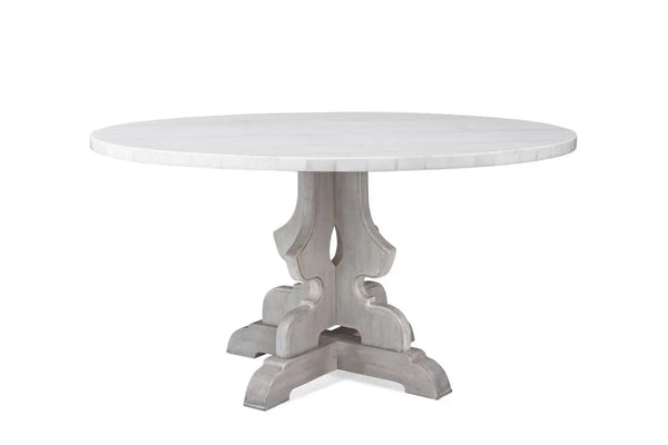 Delaney Marble Top Round Dining Table-Dining Tables-Bassett Mirror-LOOMLAN