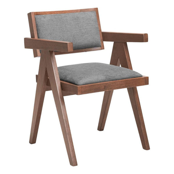 Delhi Grey Fabric Dining Chair 2PC