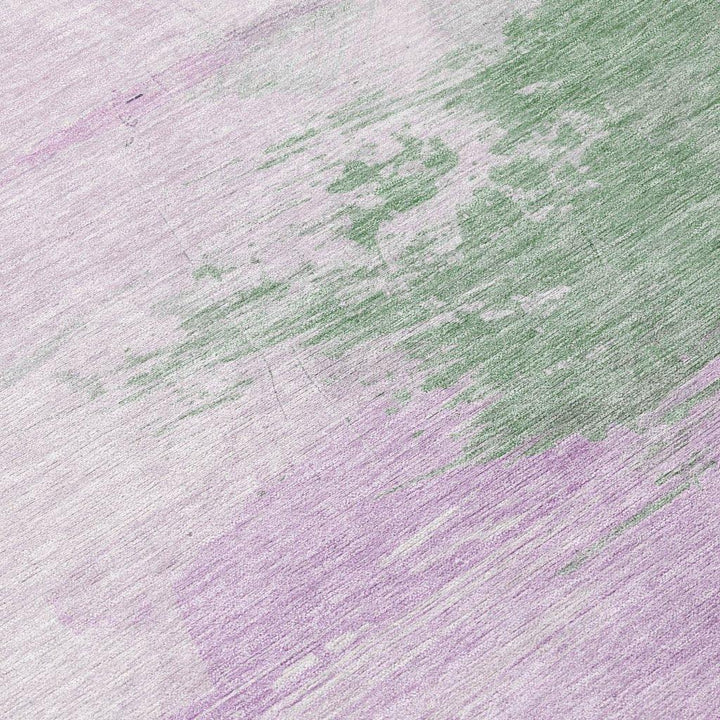 Delisah Purple Washable Indoor - Outdoor Rug - LOOMLAN - LOOMLAN Rugs - Outdoor Rugs