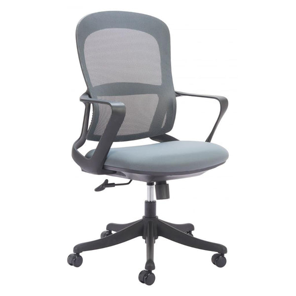 Delo Grey Mesh Fabric Office Chair