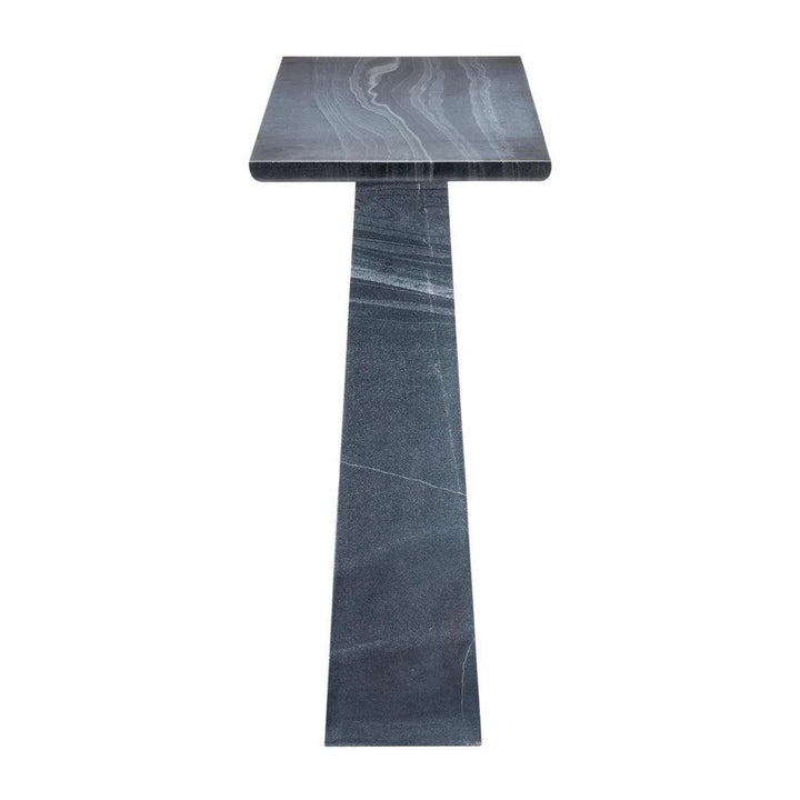 Demi Black Console Table - LOOMLAN - Currey & Co - Console Tables