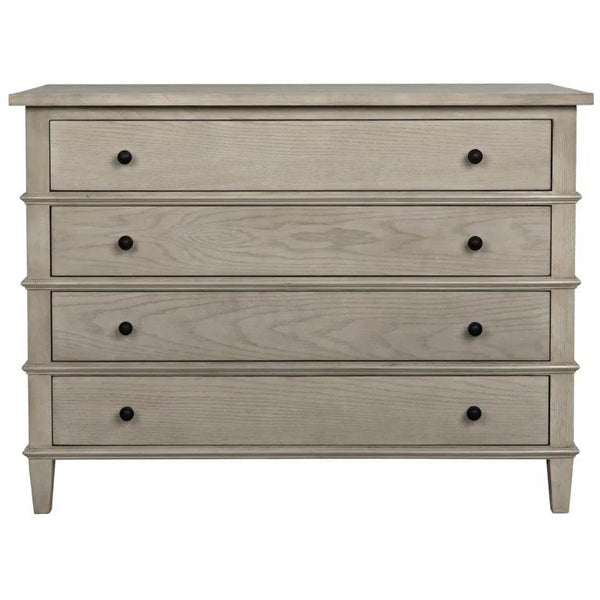 Dennis Oak Wooden Dresser-Dressers-CFC-LOOMLAN