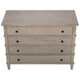 Dennis Oak Wooden Dresser-Dressers-CFC-LOOMLAN