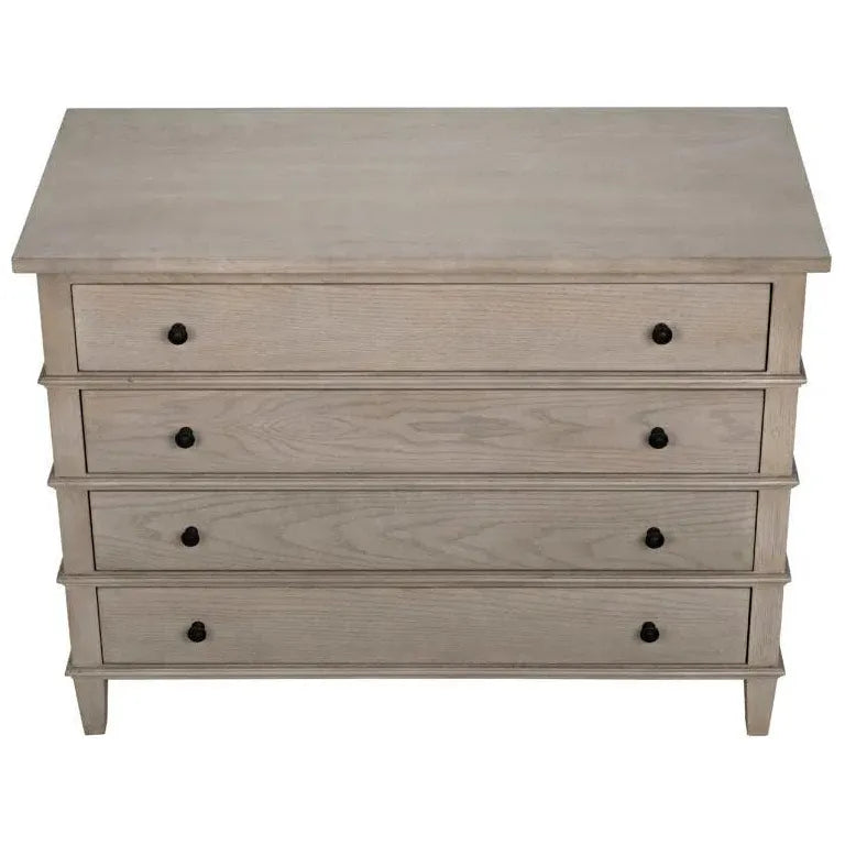 Dennis Oak Wooden Dresser-Dressers-CFC-LOOMLAN