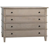 Dennis Oak Wooden Dresser-Dressers-CFC-LOOMLAN