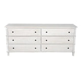 Dennis Oak Wooden Large Dresser-Dressers-CFC-LOOMLAN