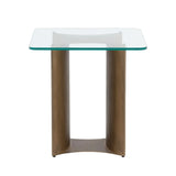 Denver Iron Based Rectangular Side Table-Side Tables-SUNPAN-LOOMLAN