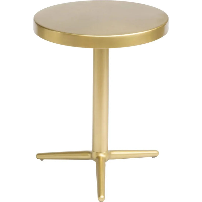 Derby Accent Table Brass