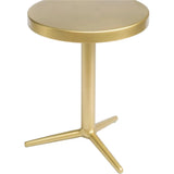 Derby Accent Table Brass