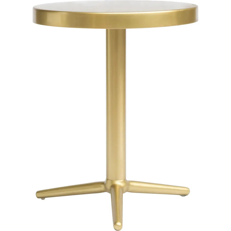 Derby Accent Table Brass