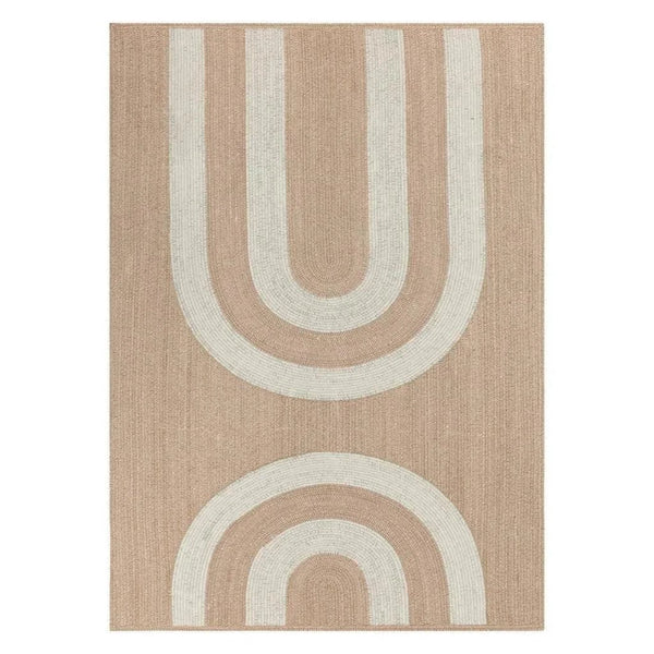 Derby Hand-Woven Performance Fabric Sand Rug-Outdoor Rugs-SUNPAN-LOOMLAN