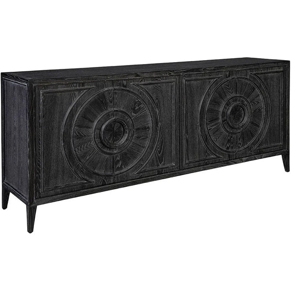 Deroche Wooden Black Sideboard