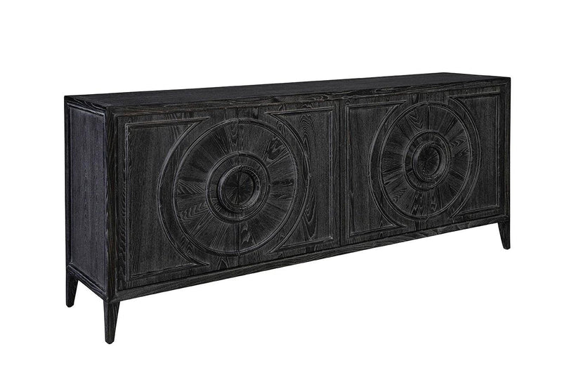 Deroche Wooden Black Sideboard