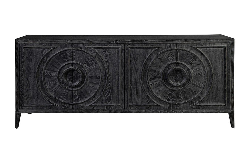 Deroche Wooden Black Sideboard