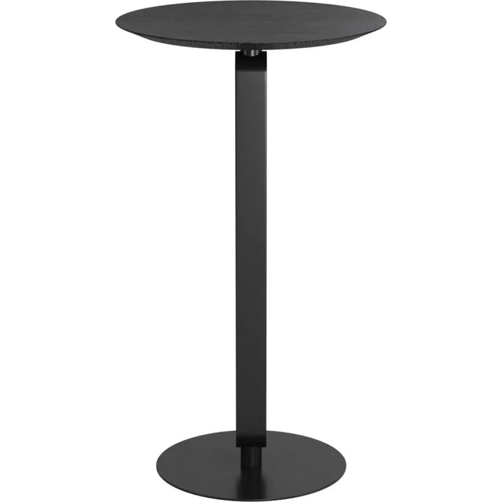 Derry Black Round Bar Table - LOOMLAN - Zuo Modern - Bar Tables
