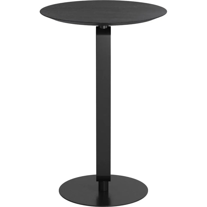 Derry Black Round Counter Table - LOOMLAN - Zuo Modern - Counter Tables