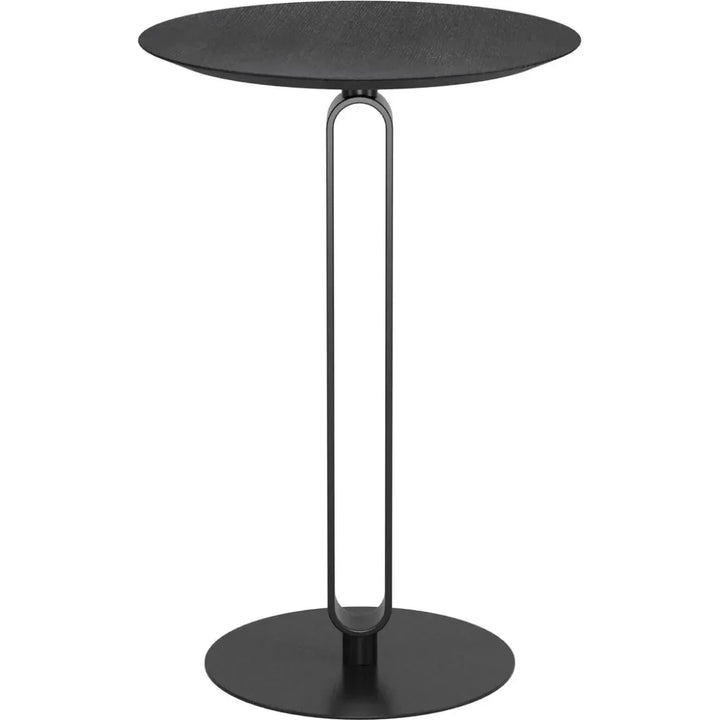 Derry Black Round Counter Table - LOOMLAN - Zuo Modern - Counter Tables