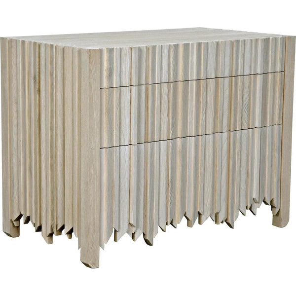 Desdemona Wood Chest With 3 Drawers