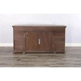 Desert Rock TV Console Only Light Brown