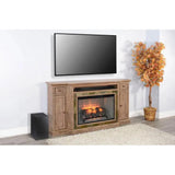 Desert Rock TV Console Only Light Brown