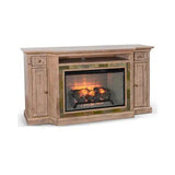 Desert Rock TV Console Only Light Brown