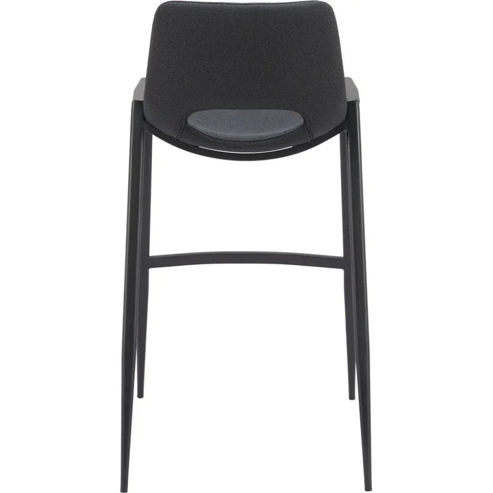 Desi Barstool (Set of 2) Black - LOOMLAN - Zuo Modern - Bar Stools