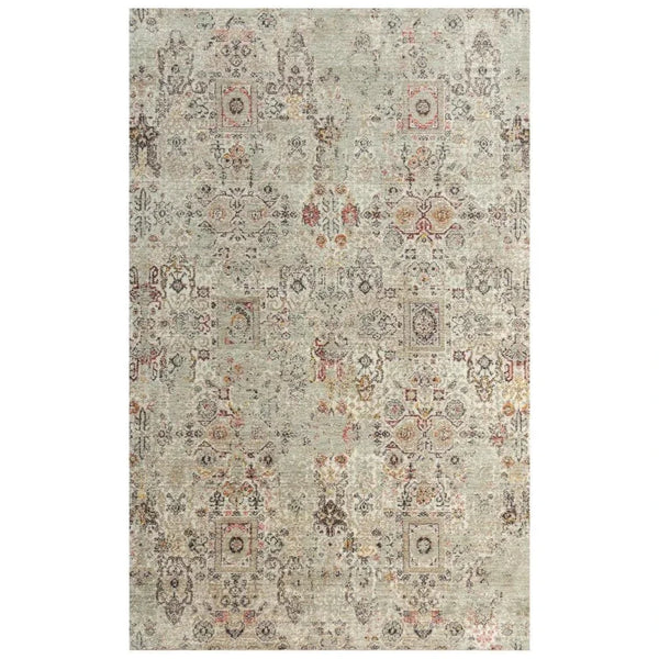 Dess Green/ Beige Large Area Rugs For Living Room - LOOMLAN - LOOMLAN - Area Rugs