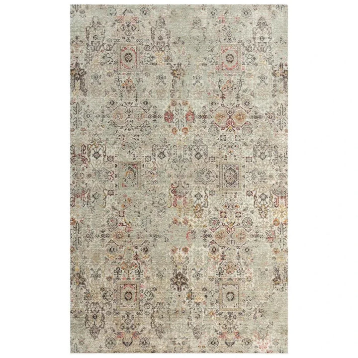 Dess Green/ Beige Large Area Rugs For Living Room - LOOMLAN - LOOMLAN - Area Rugs