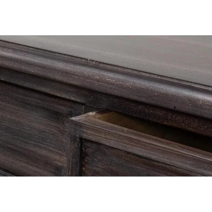 DetailsWood Dark Brown Sofa Table - LOOMLAN - Sarreid - Console Tables