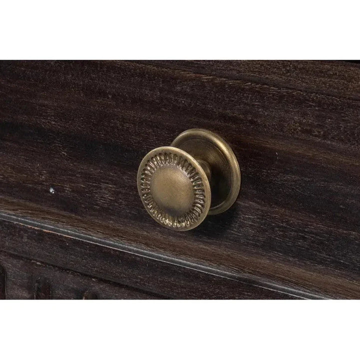 DetailsWood Dark Brown Sofa Table - LOOMLAN - Sarreid - Console Tables