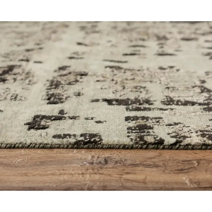 Dhan Abstract Green Large Area Rugs For Living Room - LOOMLAN - LOOMLAN - Area Rugs