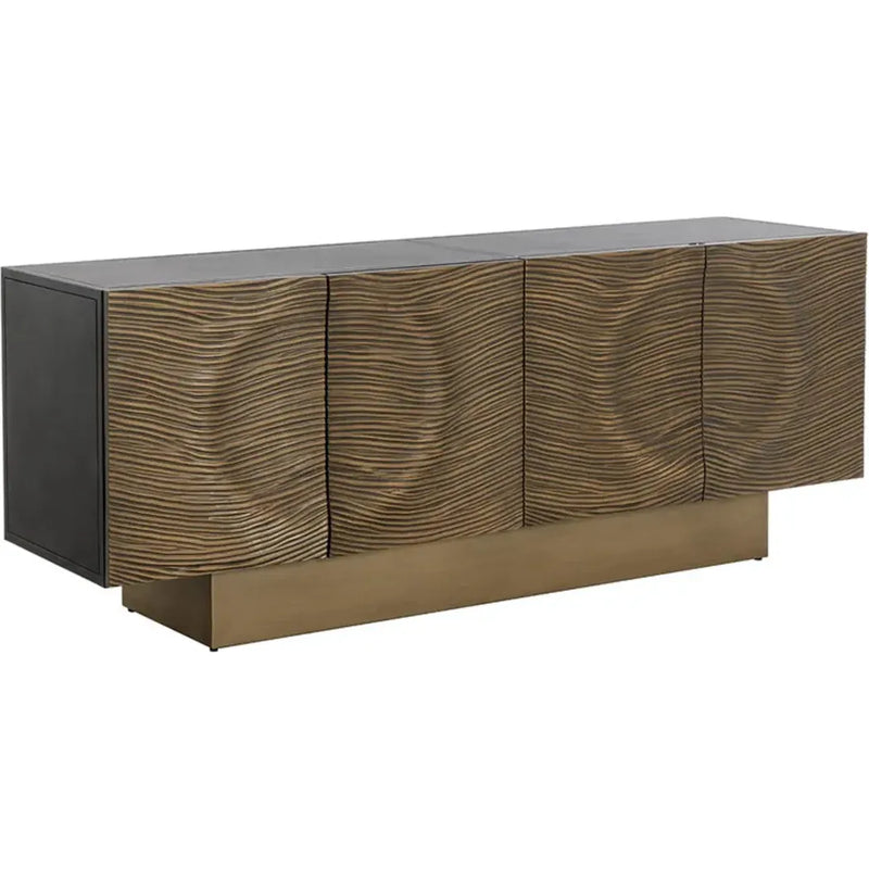 Dharkan Iron Based Aluminum Sideboard