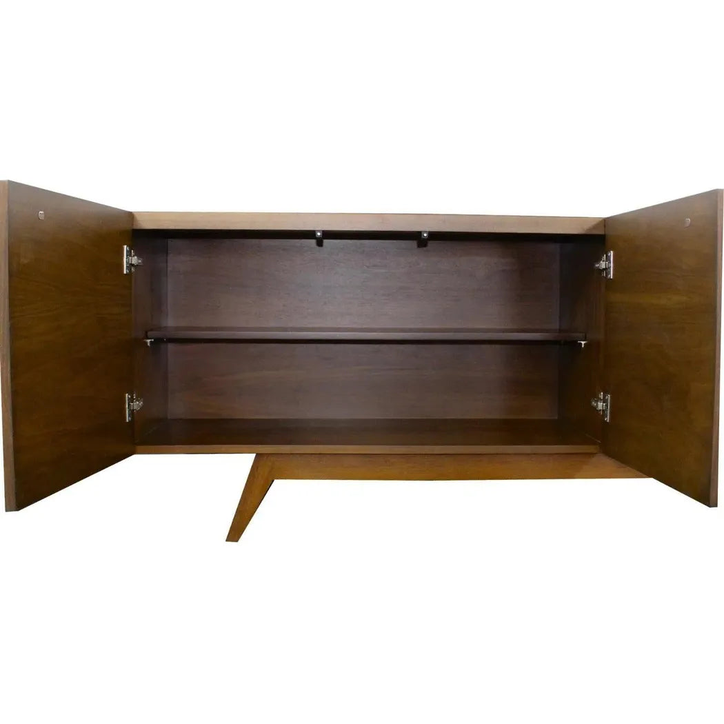 Diamond Brown High Gloss Buffet Table for Dining Room