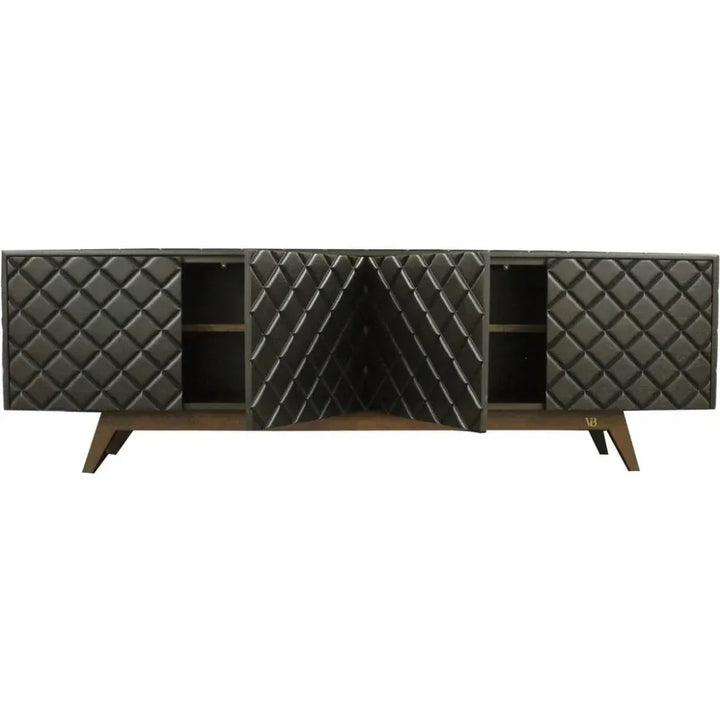 Diamond Cedar Wood Buffet Table for Dining Room - LOOMLAN - Victor Betancourt - Sideboards