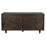 Diamond Double Wood Ebony Walnut Chest