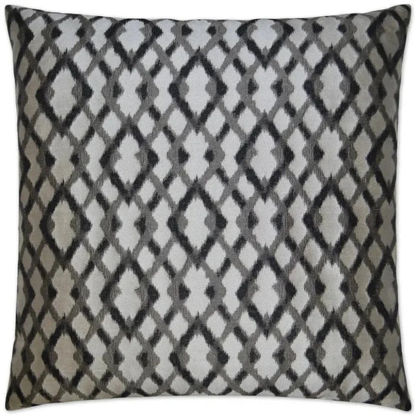 Diamond Mine Grey Throw Pillow With Insert - LOOMLAN - D.V. Kap - Throw Pillows