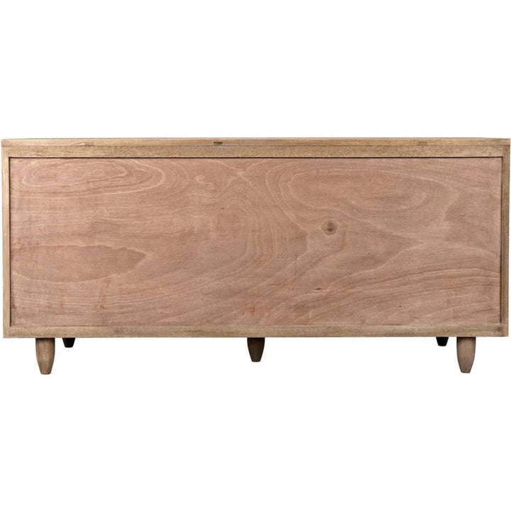 Diamond Solid Wood Dresser-Dressers-Noir-LOOMLAN