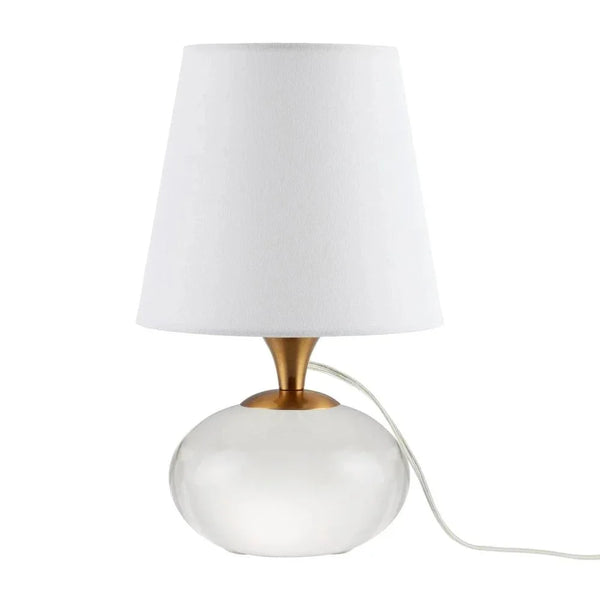 Diantha Optic Crystal Design Table Lamp - LOOMLAN - Currey & Co - Table Lamps